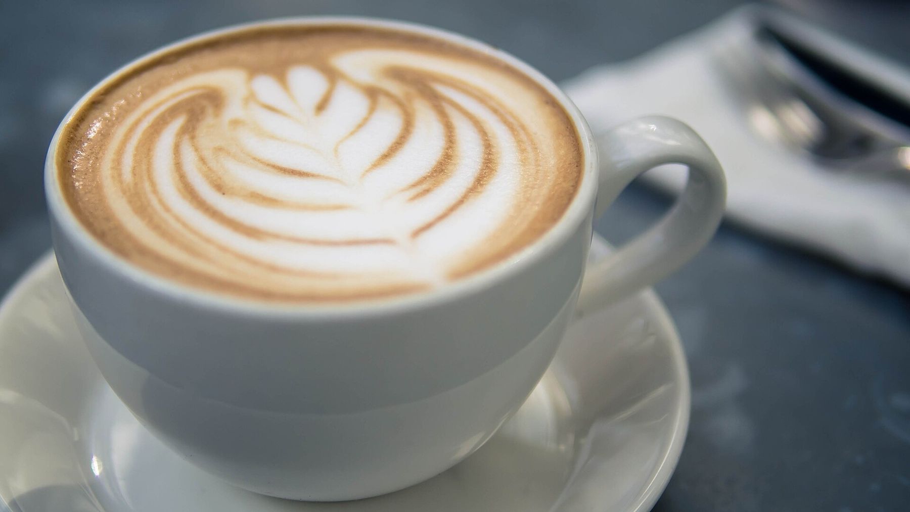 Cappuccino med latte art